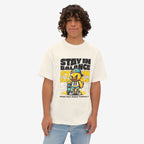 Stay in Balance Graphic Oversized Tee