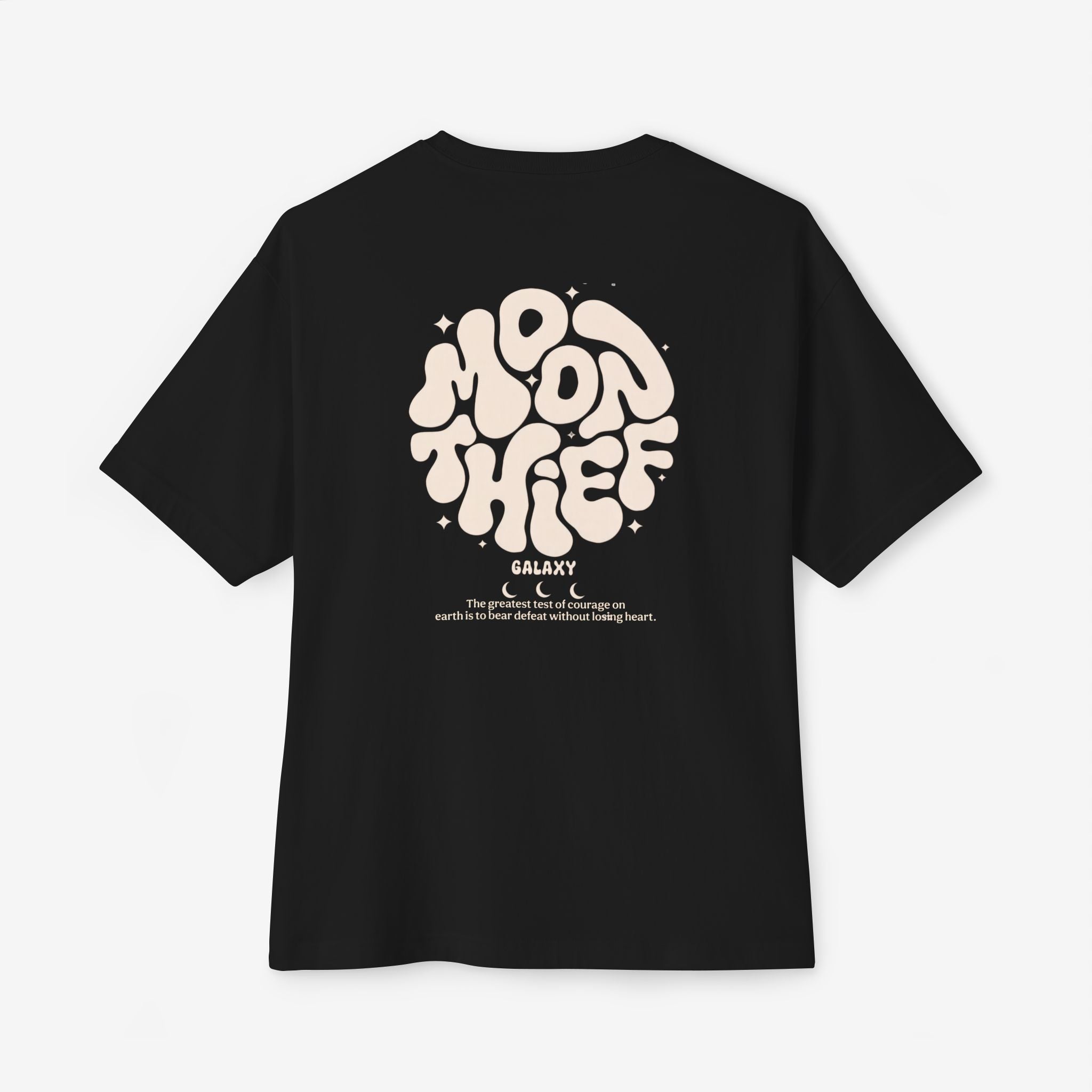 Moon Thief Design Oversized Tshirt
