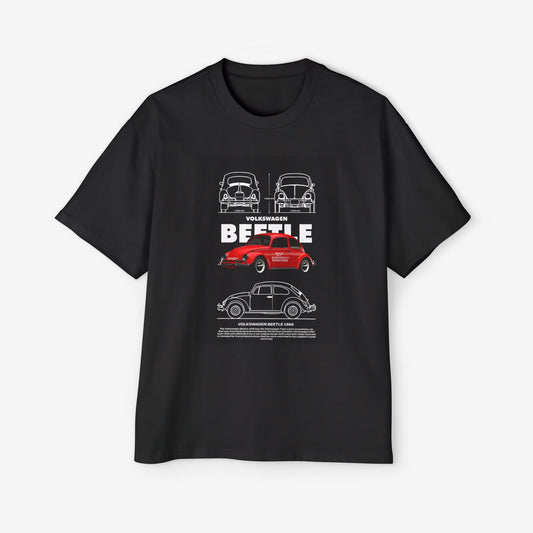 Vintage Volkswagen Beetle Tee - Classic Car Graphic T-Shirt