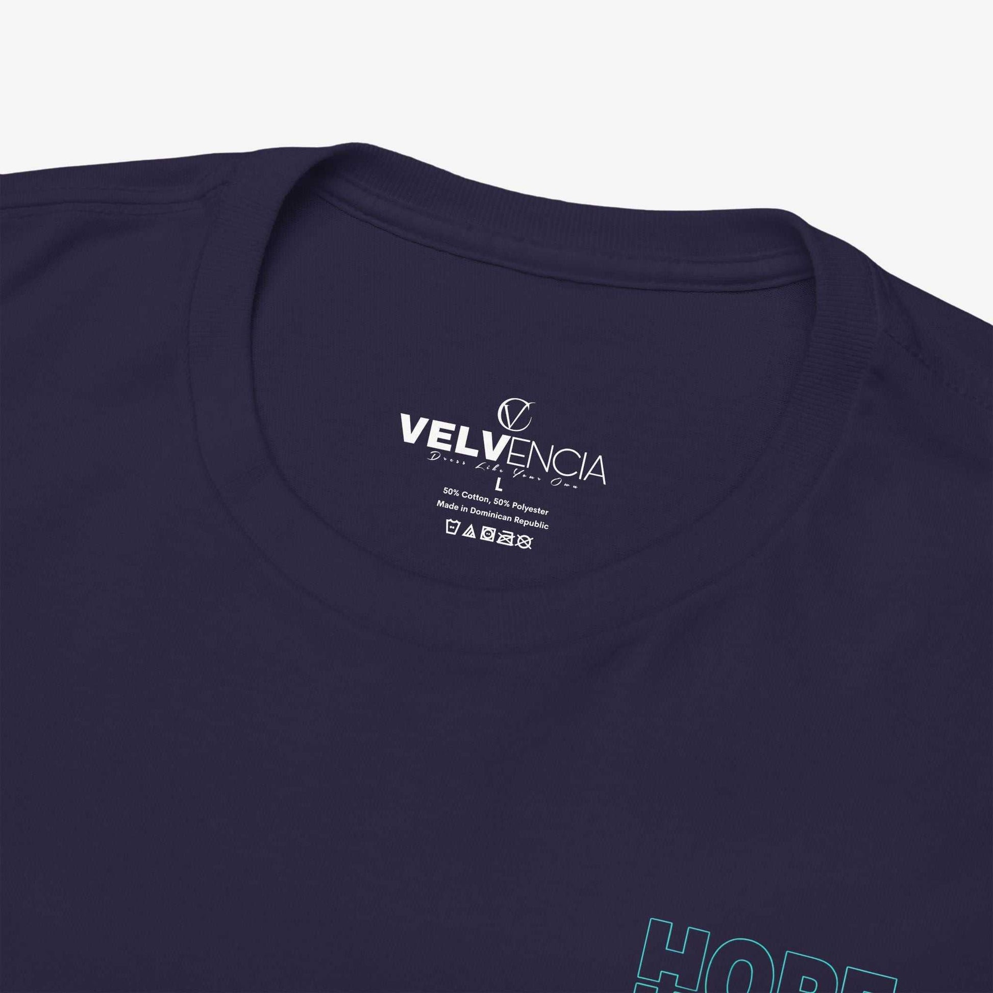 Inspirational Unisex Heavy Cotton Tee - 'Hope' Graphic Shirt