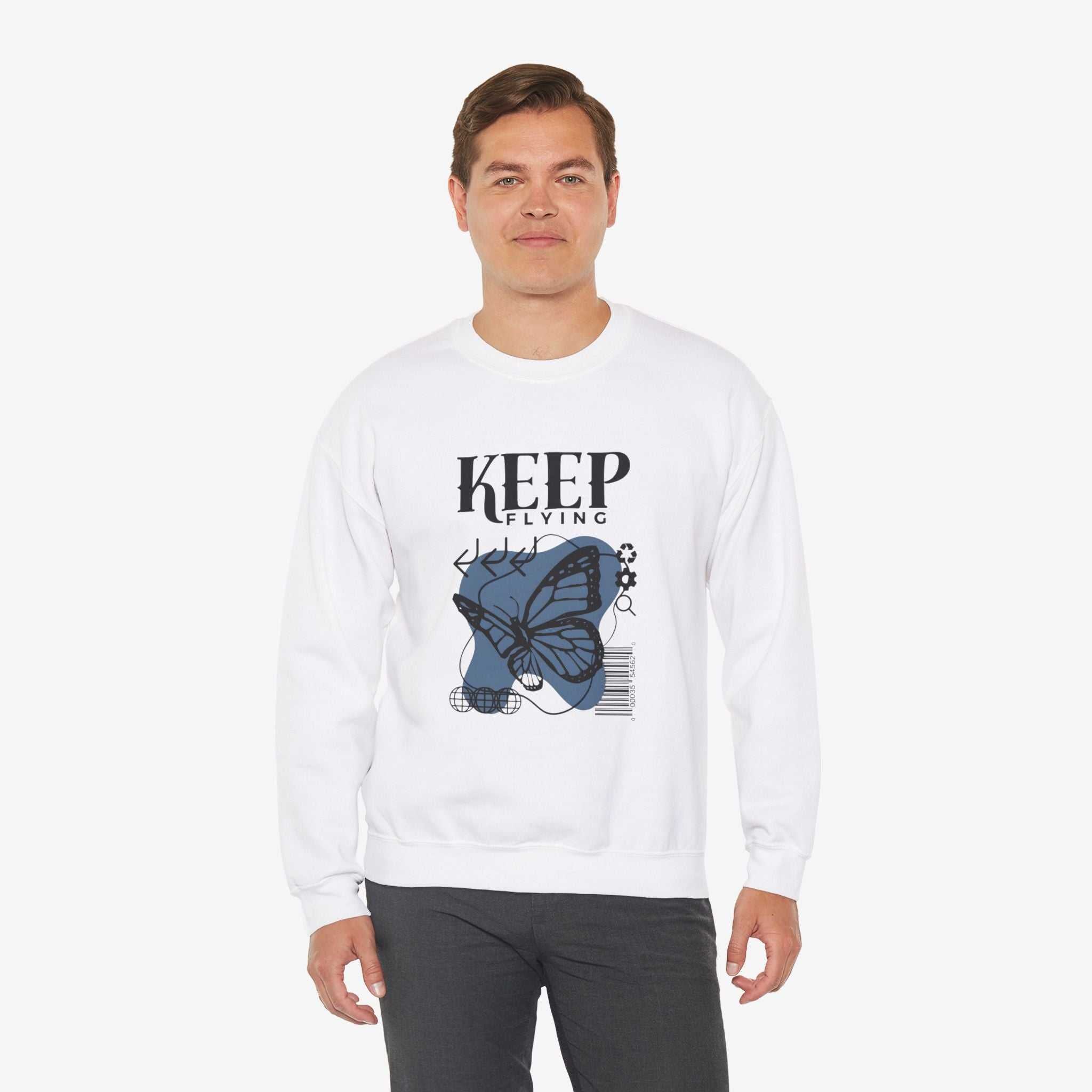 Keep Flying Unisex Crewneck Sweatshirt