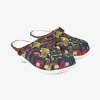 Colorful Hearts EVA Foam Rubber Shoes | Comfortable Summer Clogs