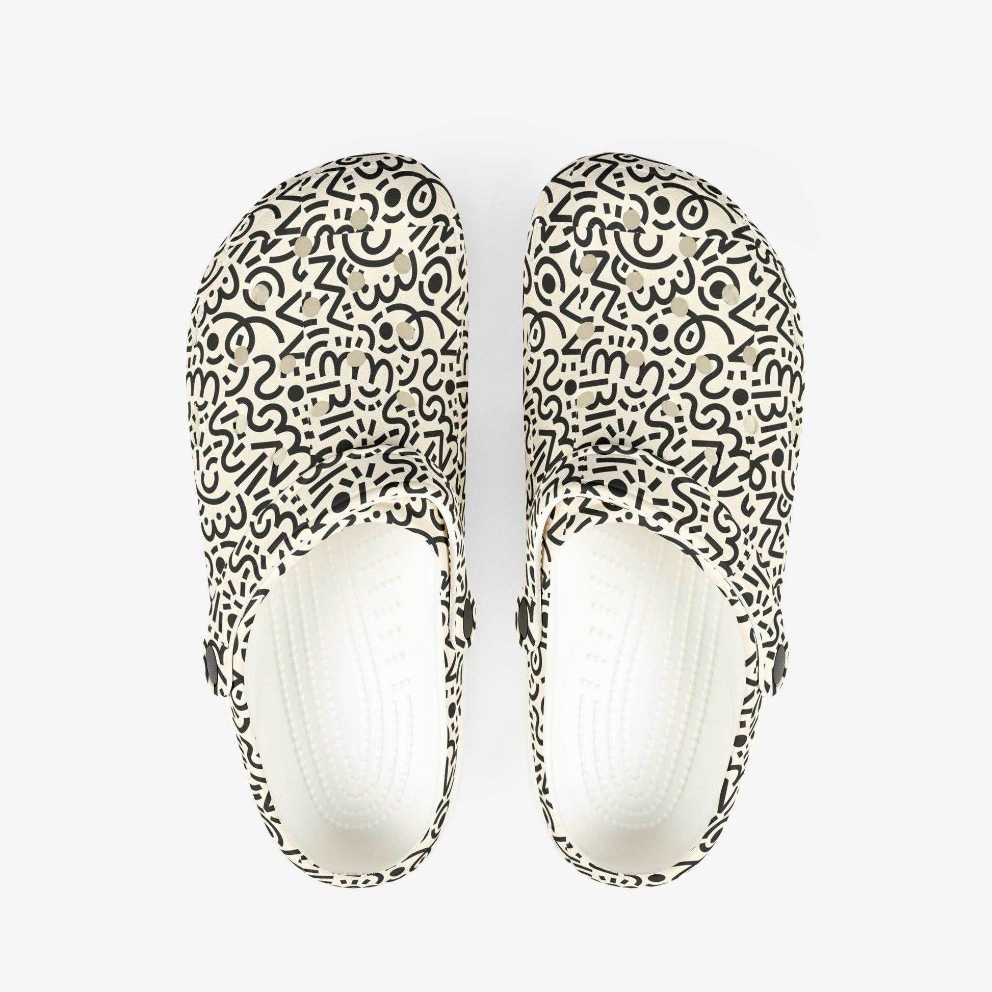 Graphics Design Clogs