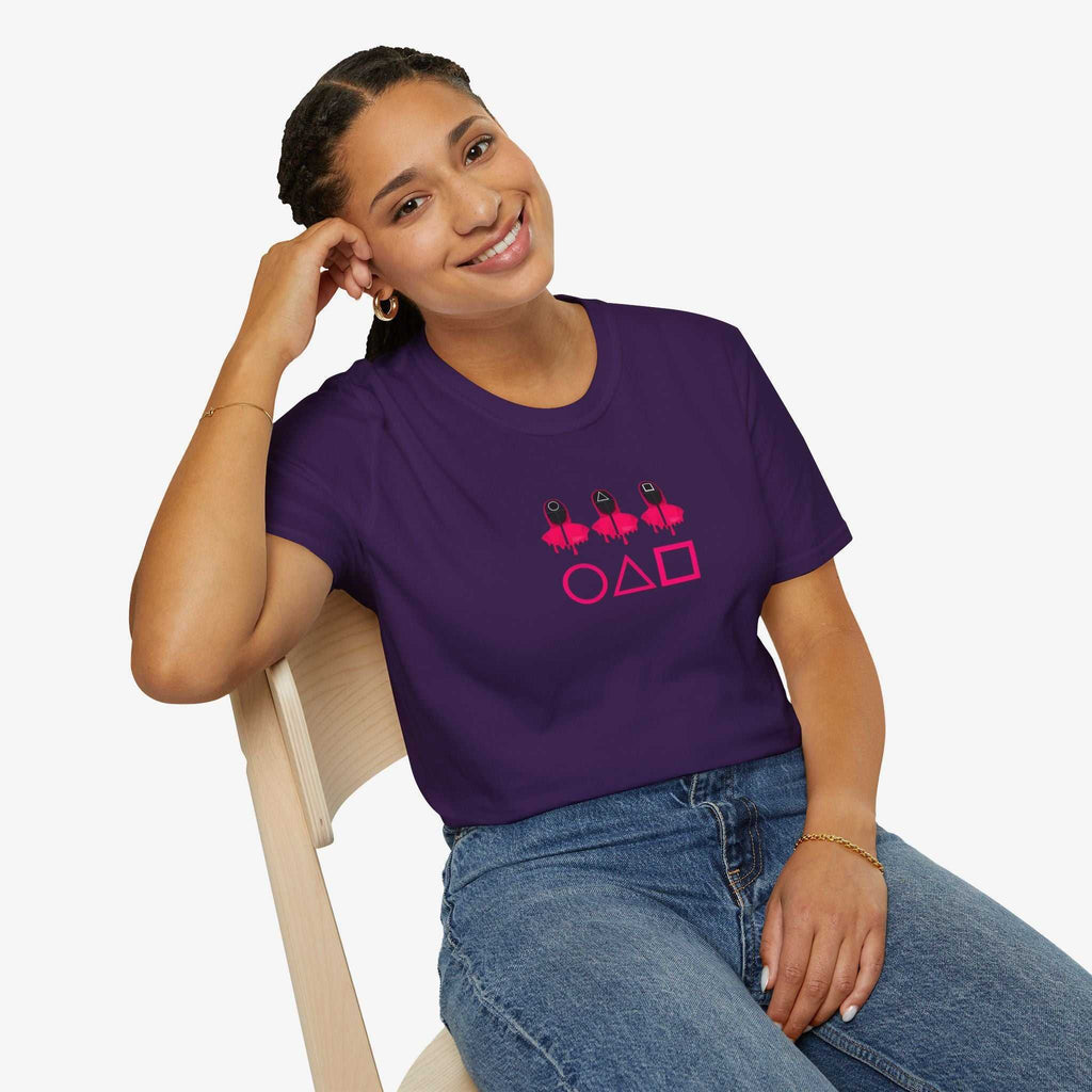 Unique Graphic Unisex T-Shirt – Squid Games