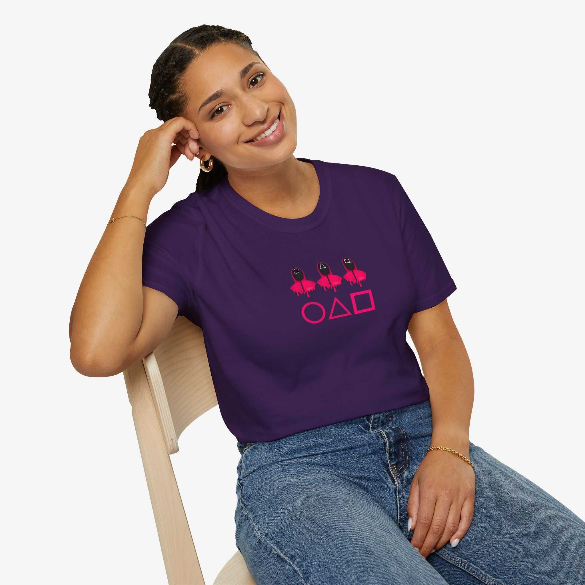 Unique Graphic Unisex T-Shirt – Squid Games