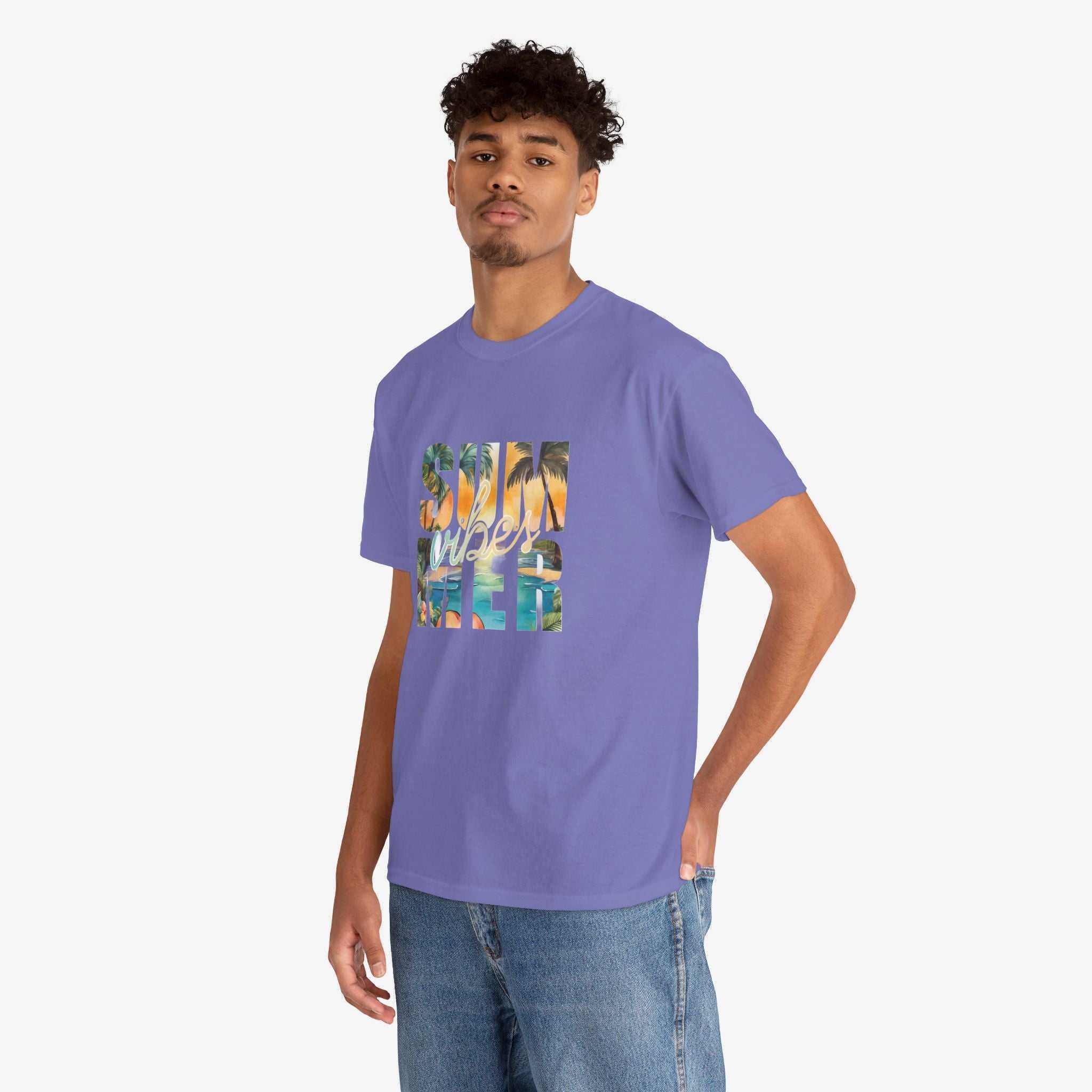 Summer Vibes Unisex Heavy Cotton Tee