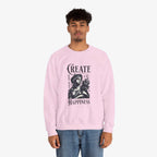 Create Happiness Unisex Crewneck Sweatshirt