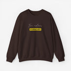 Unisex Crewneck Sweatshirt - "Time Explains Everything"