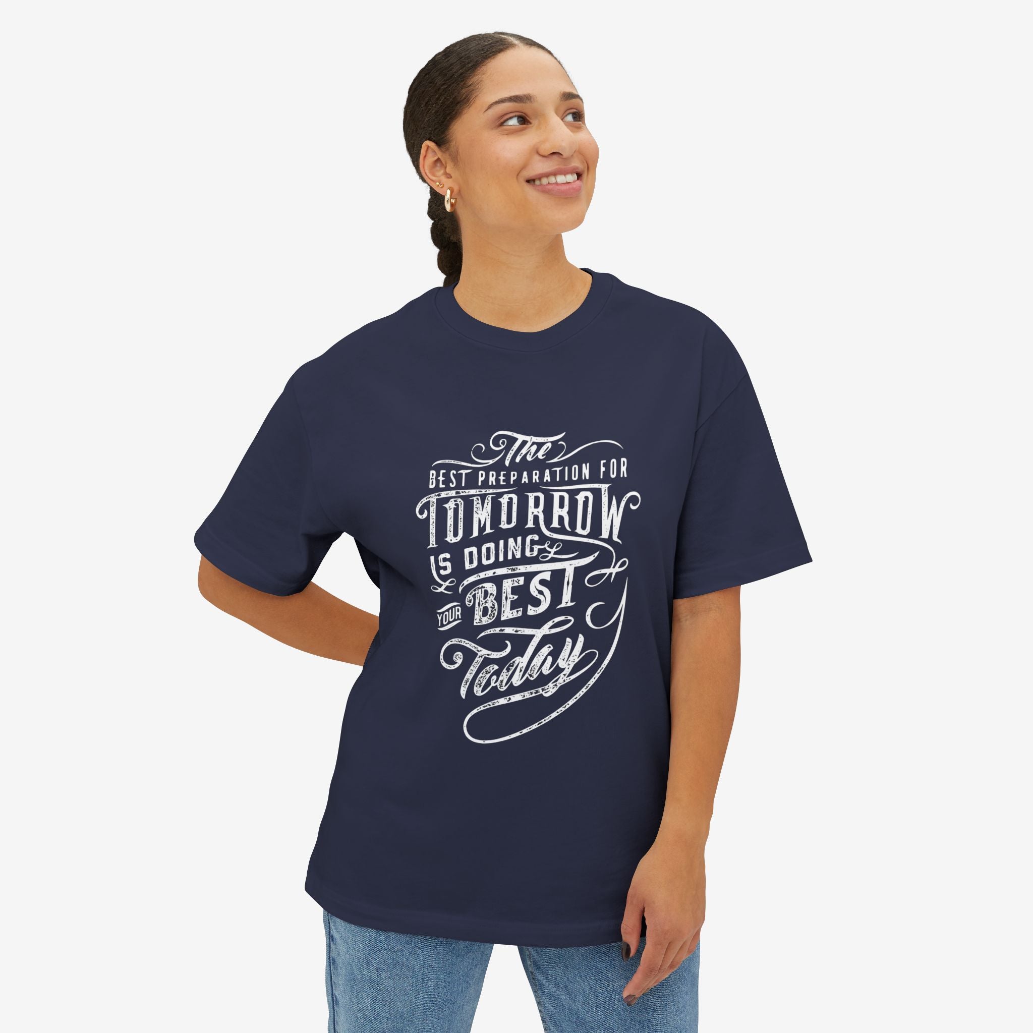 Inspirational Unisex Oversized Boxy Tee