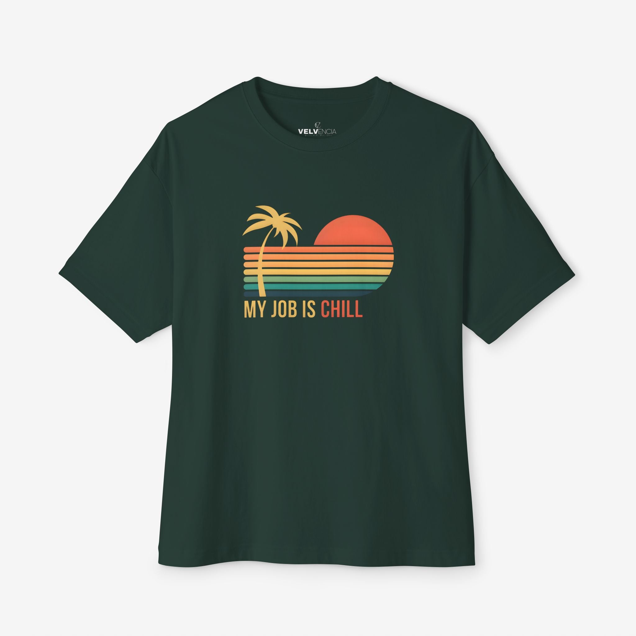 Unisex Oversized Tee - My Job Is Chill