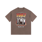 Vintage Washed Oversized Cotton T-Shirt