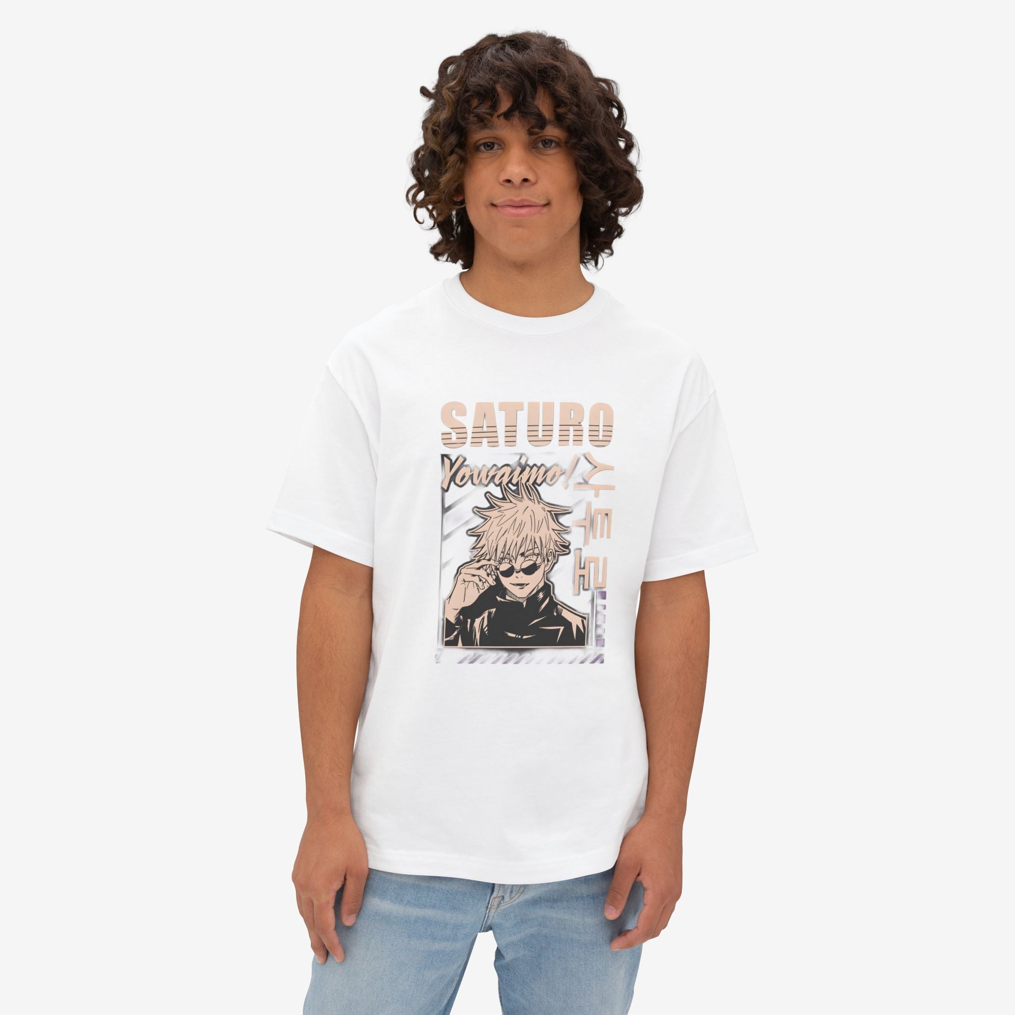 SATURO Oversized Anime Tee