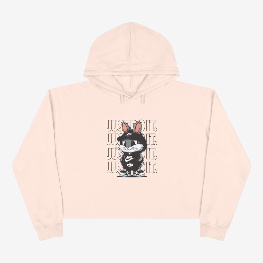 Just Do It Crop Hoodie