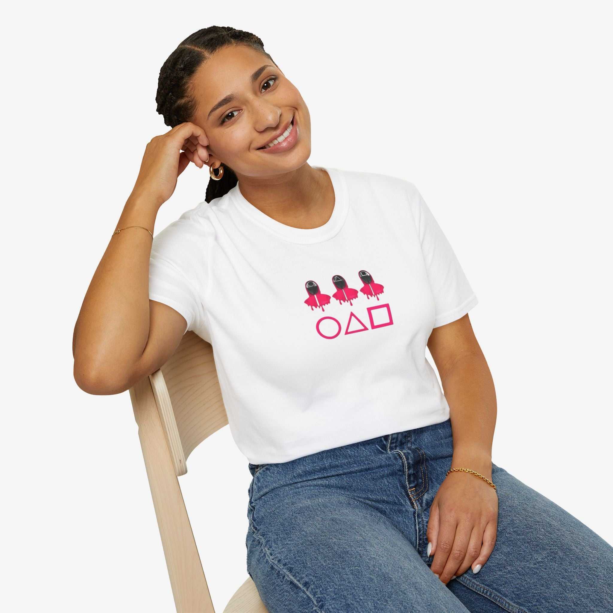Unique Graphic Unisex T-Shirt – Squid Games