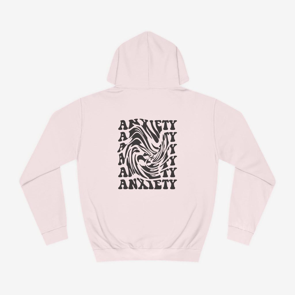 Unisex Anxiety Print Hoodie - Comfortable and Stylish for Mindfulness
