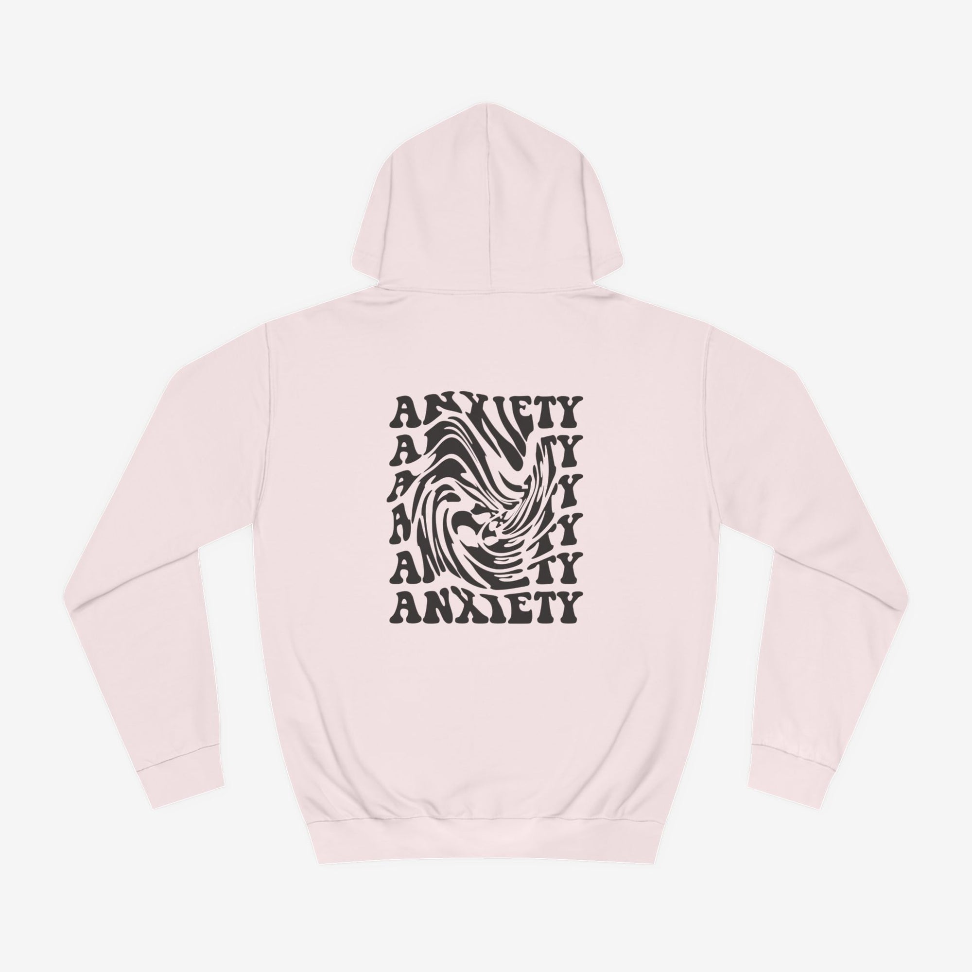 Unisex Anxiety Print Hoodie - Comfortable and Stylish for Mindfulness