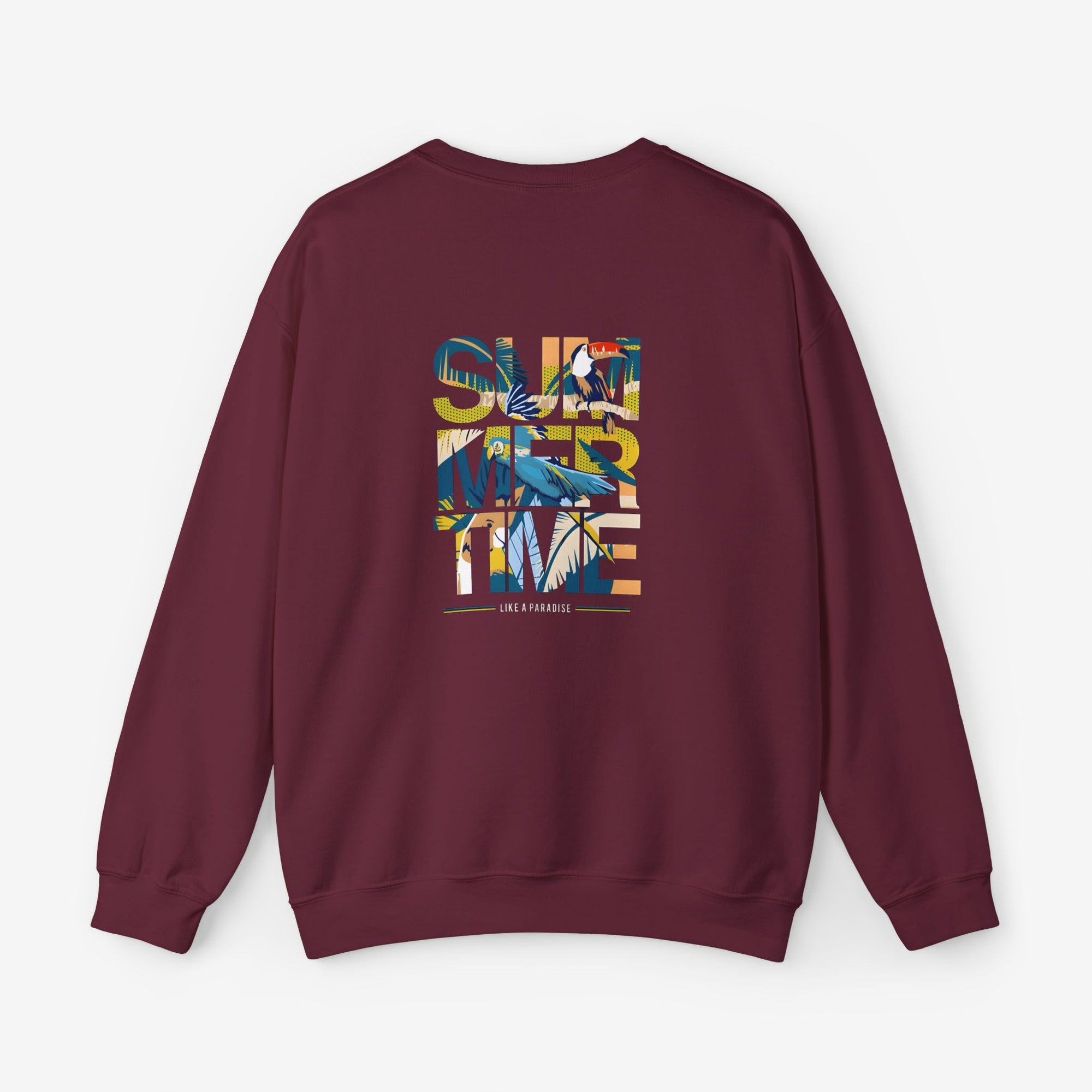 Summertime Vibe Unisex Heavy Crewneck Sweatshirt