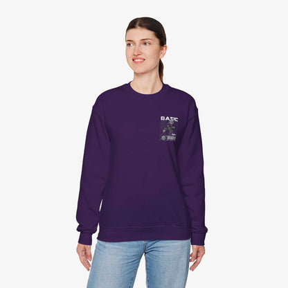 Unisex Heavy Blend™ Crewneck Sweatshirt - BASIC Graphic Tee for Casual Style