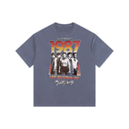 Vintage Washed Oversized Cotton T-Shirt