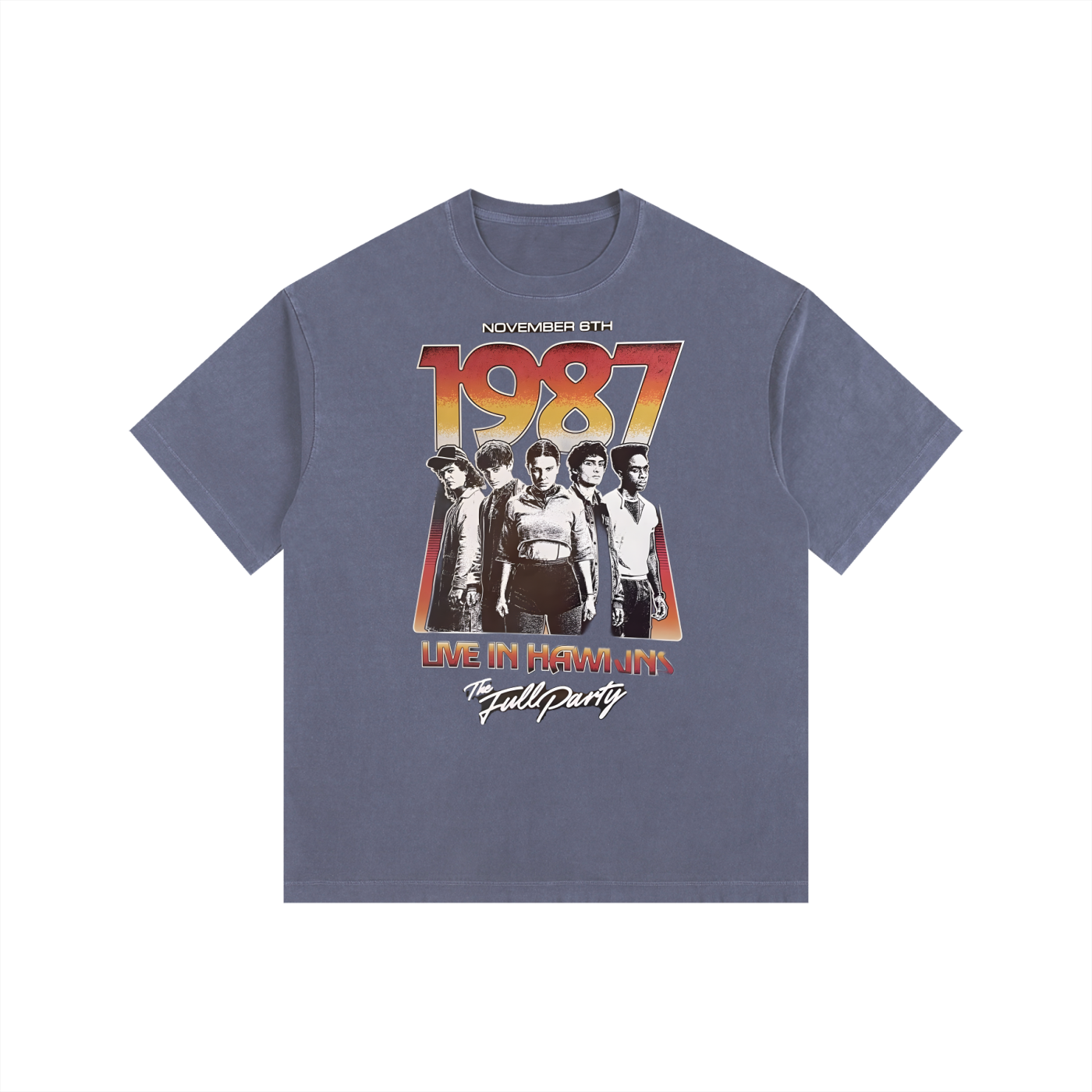 Vintage Washed Oversized Cotton T-Shirt