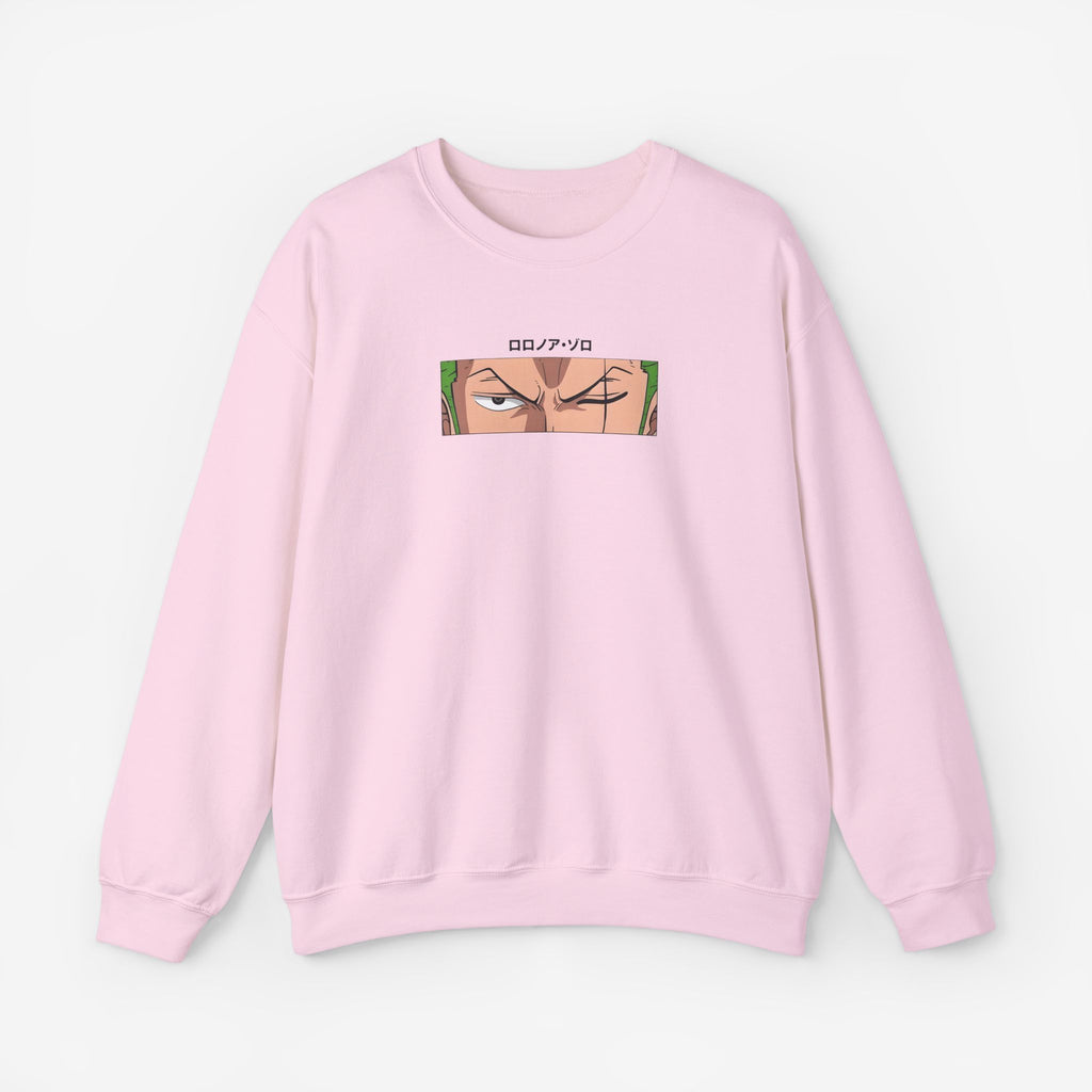 Zoro Custom Sweatshirt Light Pink S 