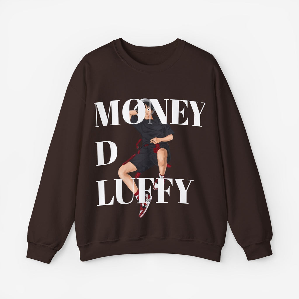 Monkey D Luffy Unisex Sweatshirt S Dark Chocolate 