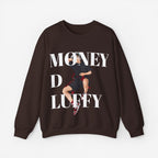 Monkey D Luffy Unisex Sweatshirt S Dark Chocolate 