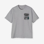 Oversized Graphic Tee - Yolo Talk, Chill Vibes
