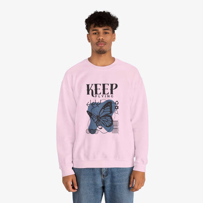 Keep Flying Unisex Crewneck Sweatshirt