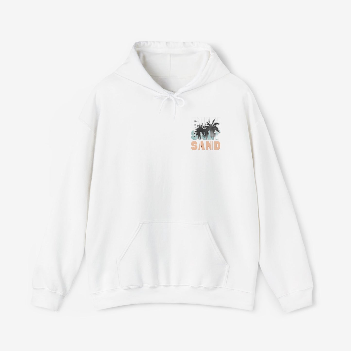 Santa Monica Surf Hoodie with Palm Tree Design