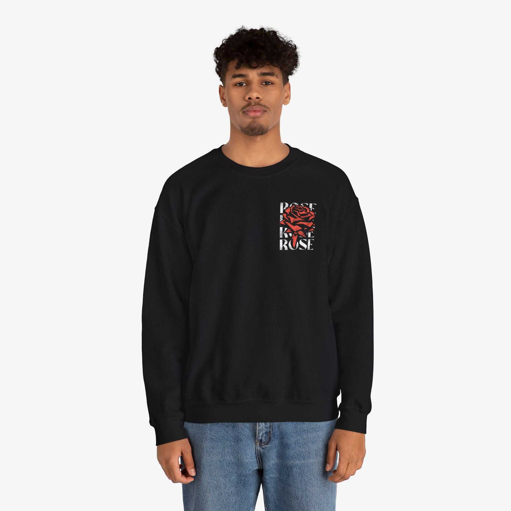 Rose Graphic Unisex Crewneck Sweatshirt