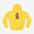 Luffy Custom Hoodie Sun Yellow XS 