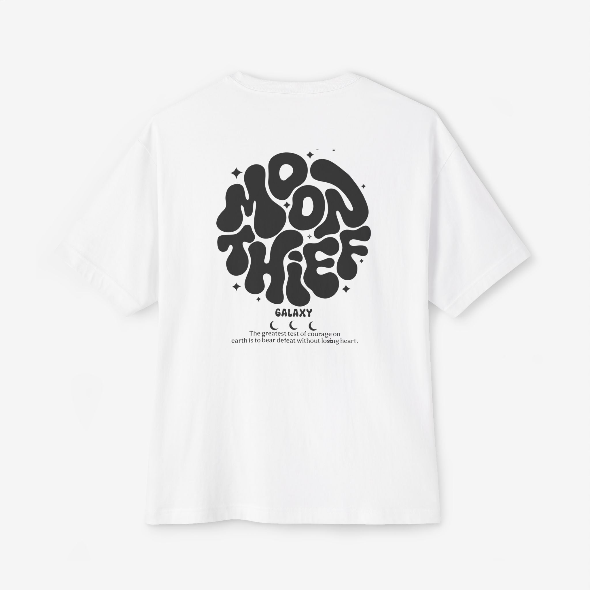 Moon Thief Design Oversized Tshirt