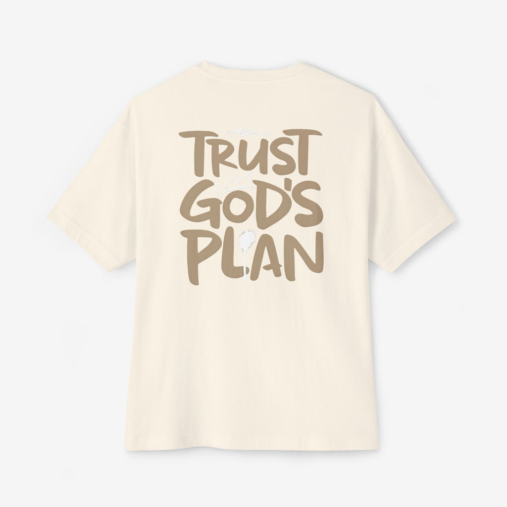Unisex Oversized Tee - Trust God's Plan
