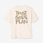 Unisex Oversized Tee - Trust God's Plan