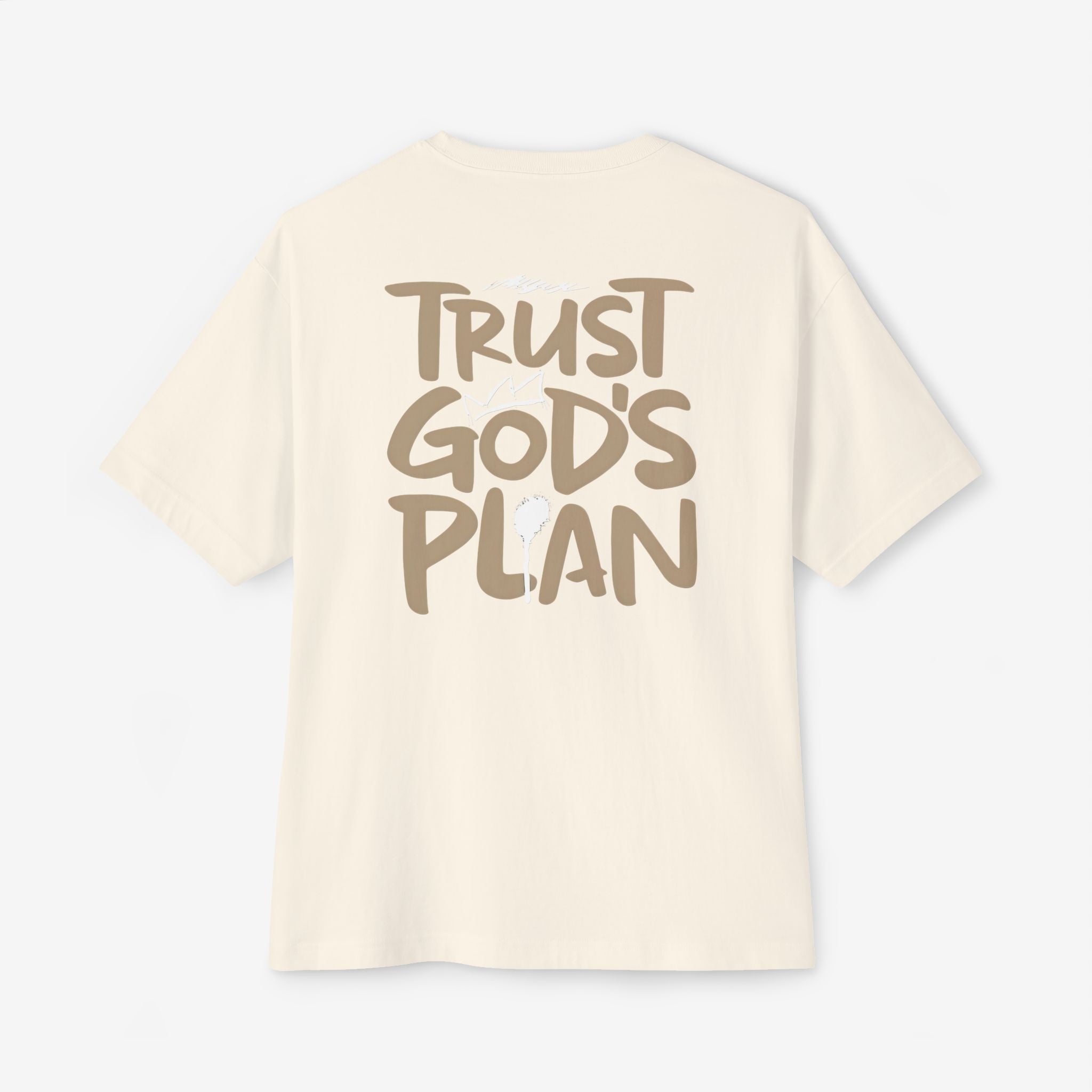 Unisex Oversized Tee - Trust God's Plan
