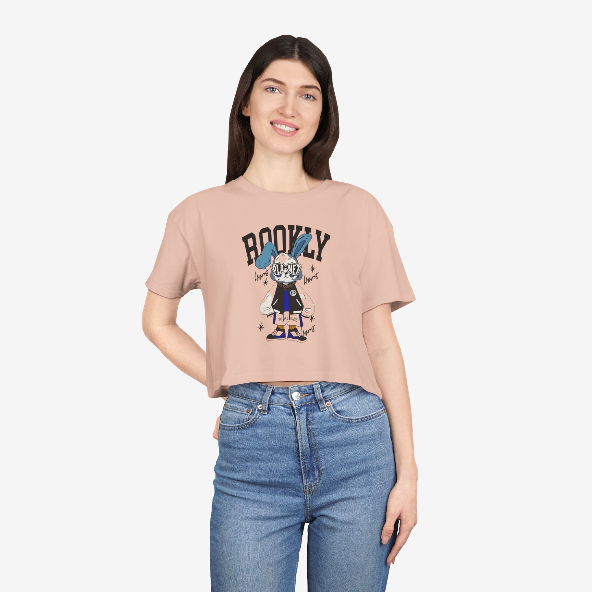 Brooklyn Vibes Women's Crop Tee