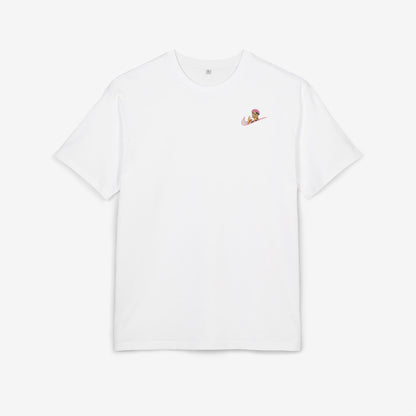 Oversize 280GSM Tee with Playful Graphic