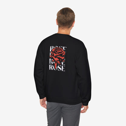 Rose Graphic Unisex Crewneck Sweatshirt