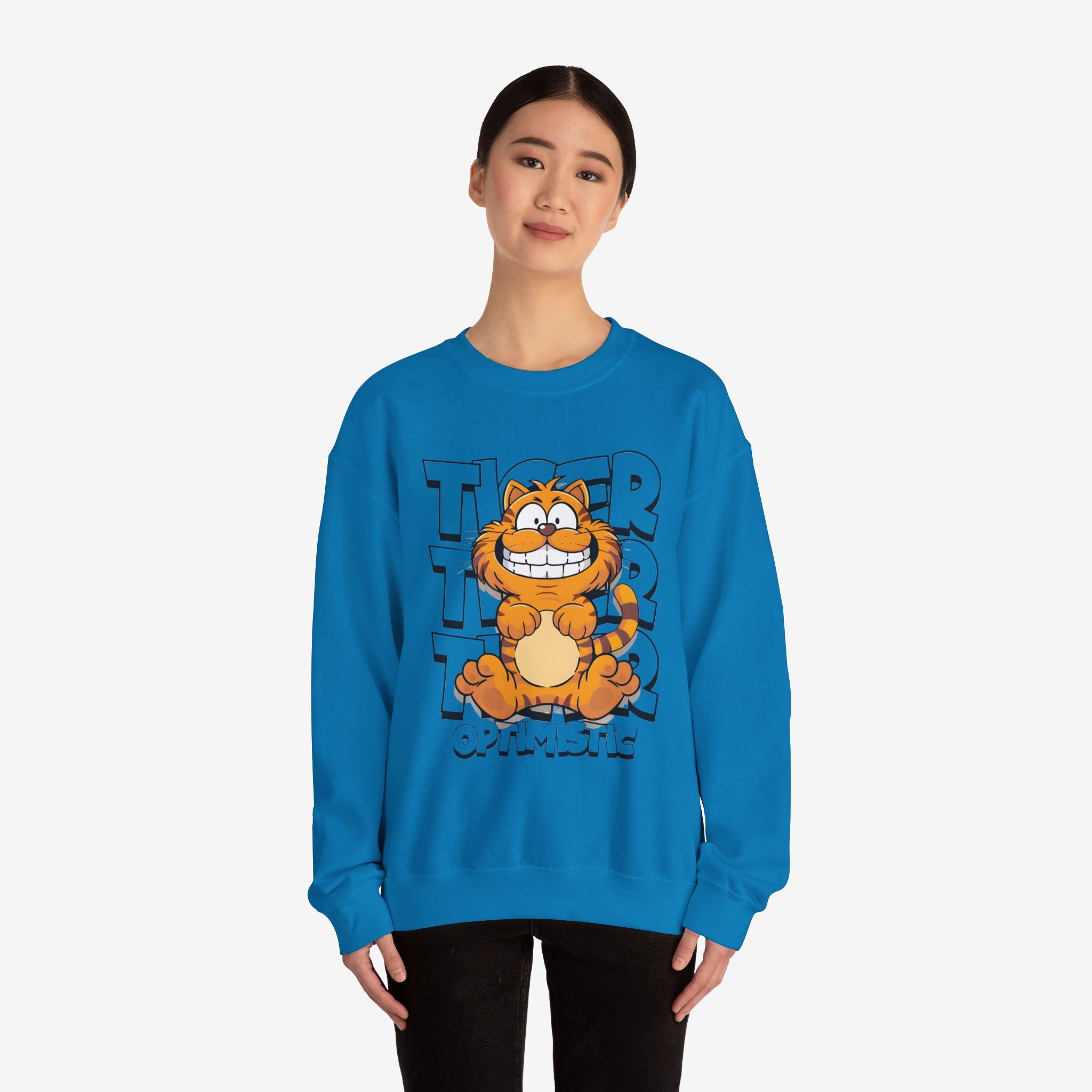 Tiger Cartoon Sweatshirt 