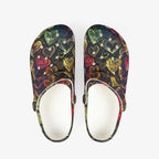 Colorful Hearts EVA Foam Rubber Shoes | Comfortable Summer Clogs