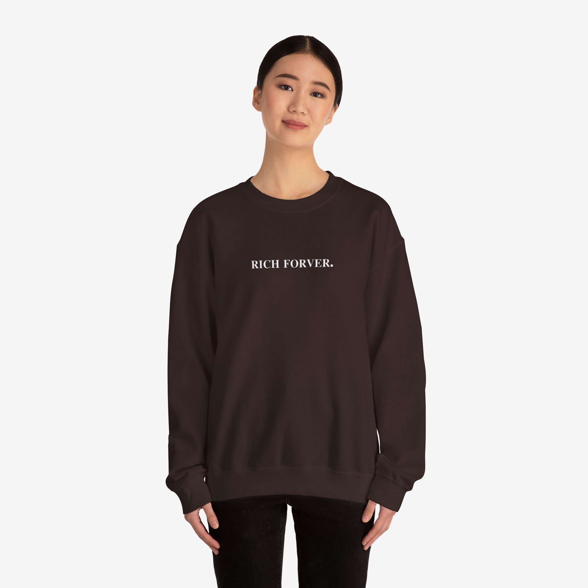 Rich Forever & Make More Mistakes Unisex Crewneck Sweatshirt