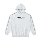 Contrast Piping Raglan Hoodie