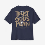Unisex Oversized Tee - Trust God's Plan