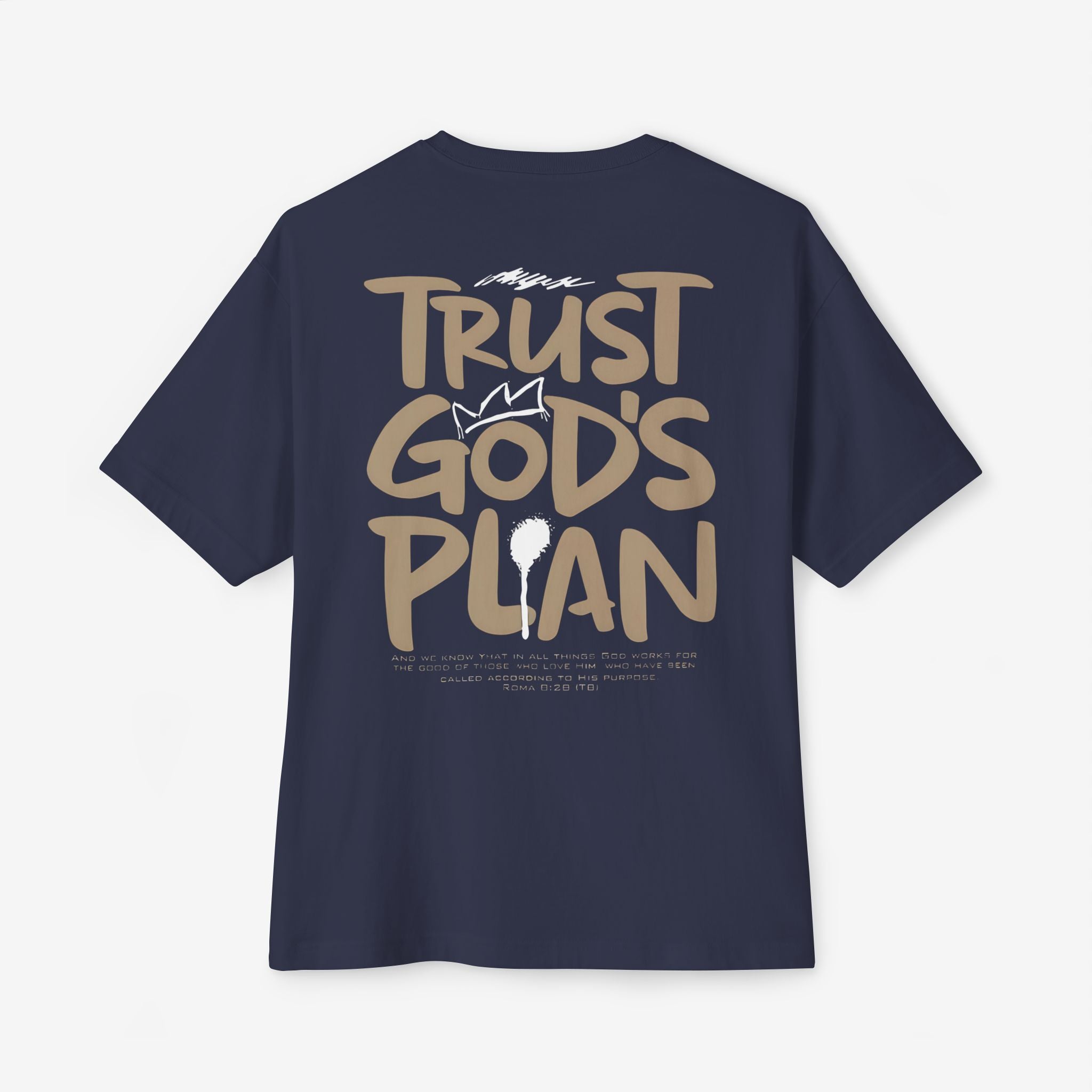 Unisex Oversized Tee - Trust God's Plan