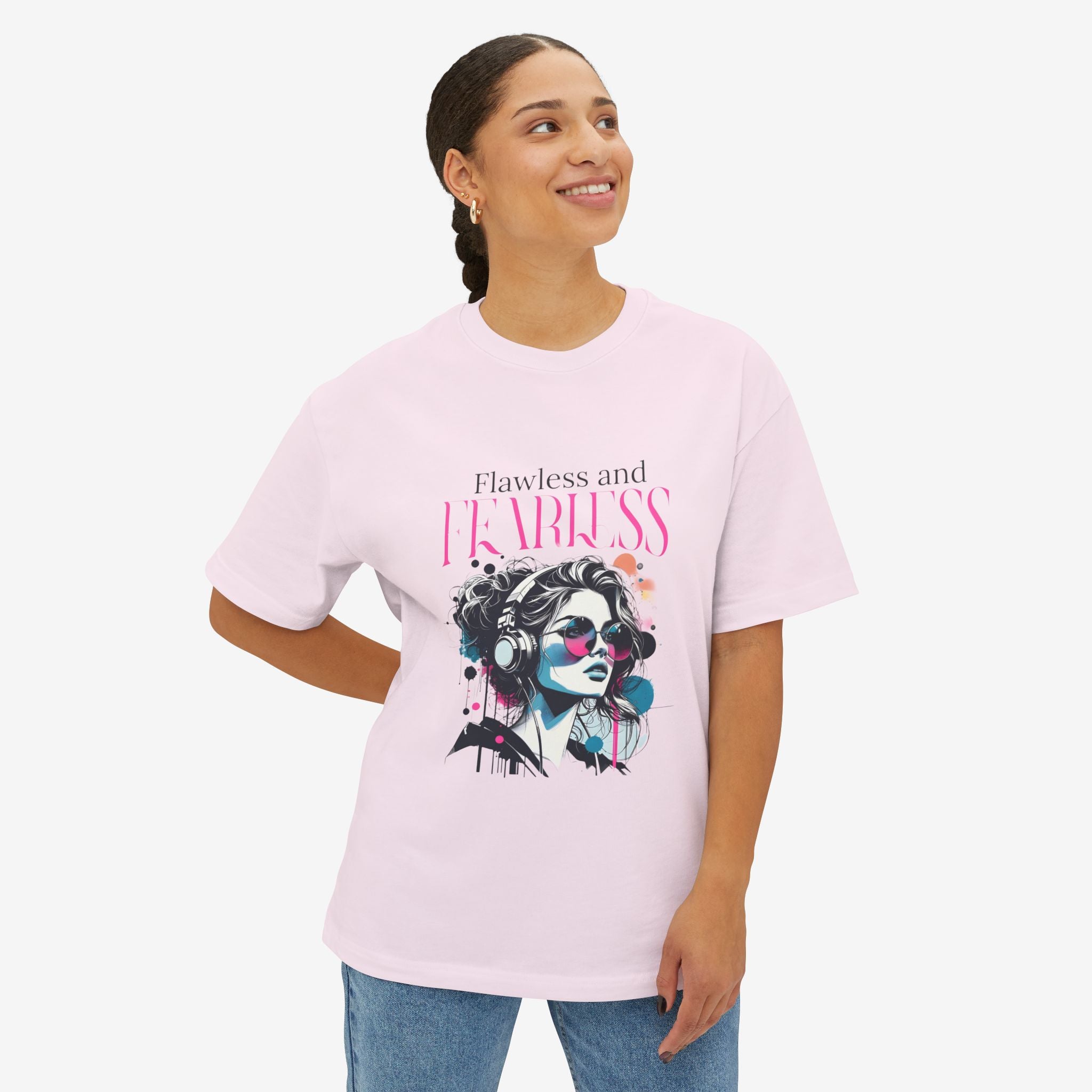 Flawless & Fearless Oversized Tee