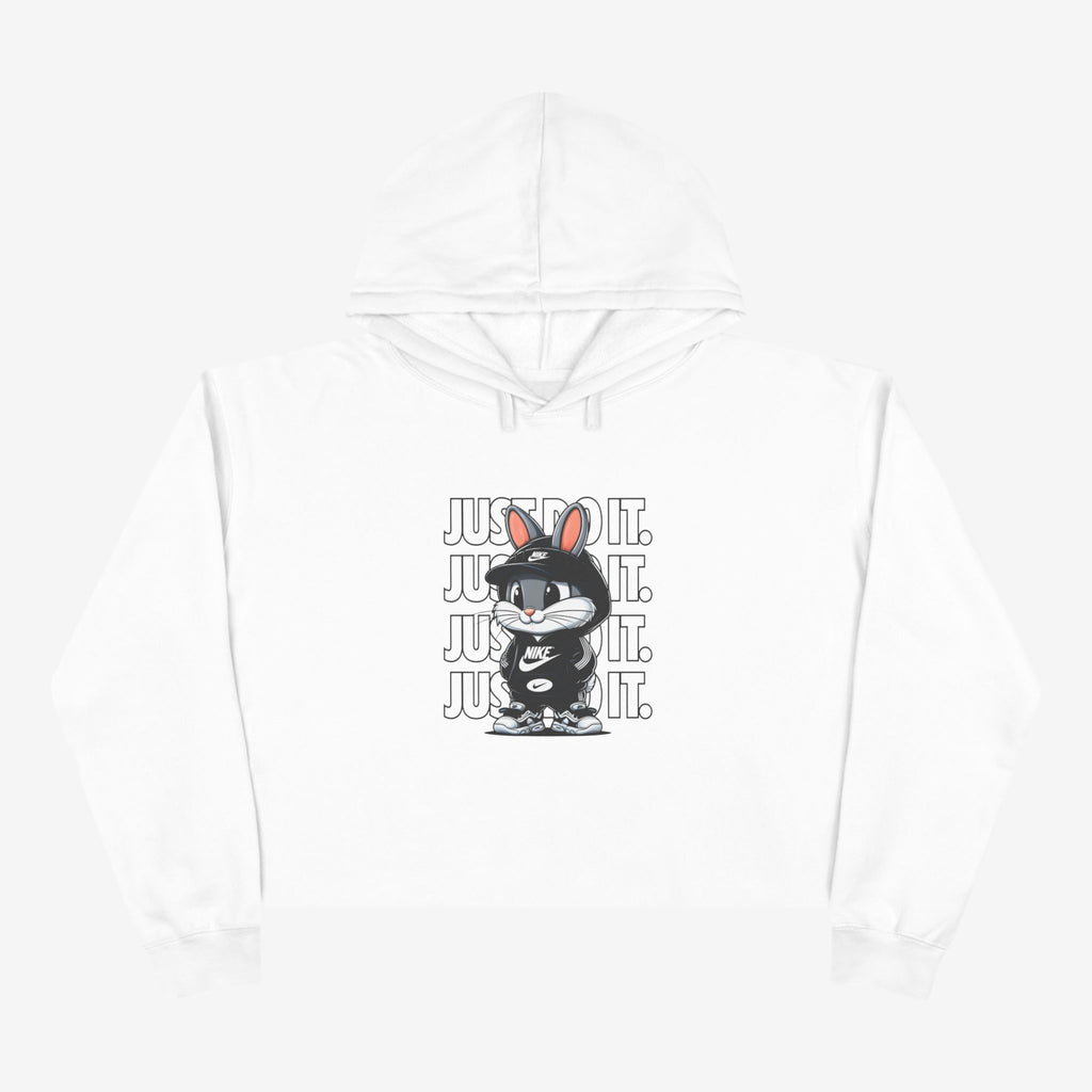 Just Do It Crop Hoodie
