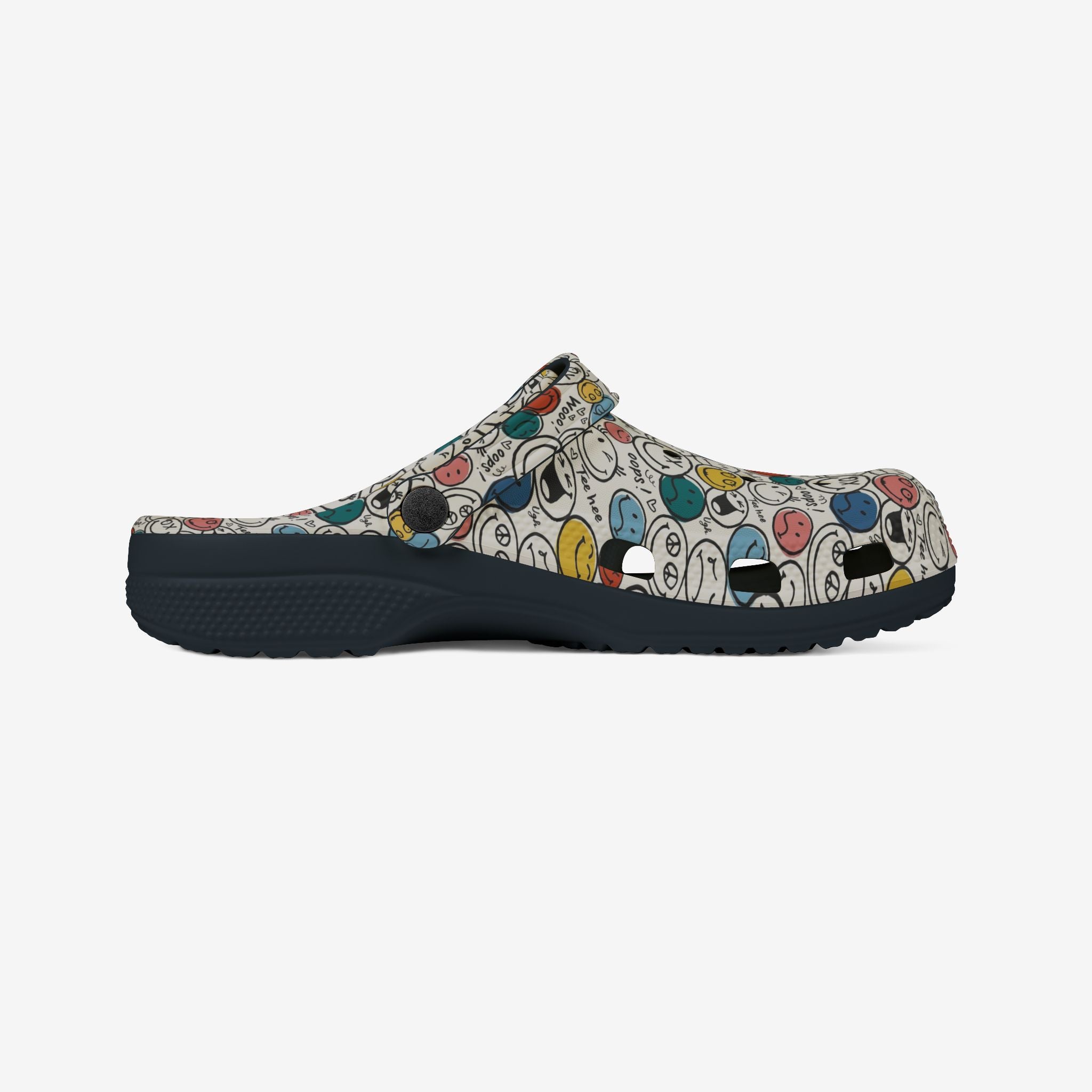 Smile emojis Men's Clogs