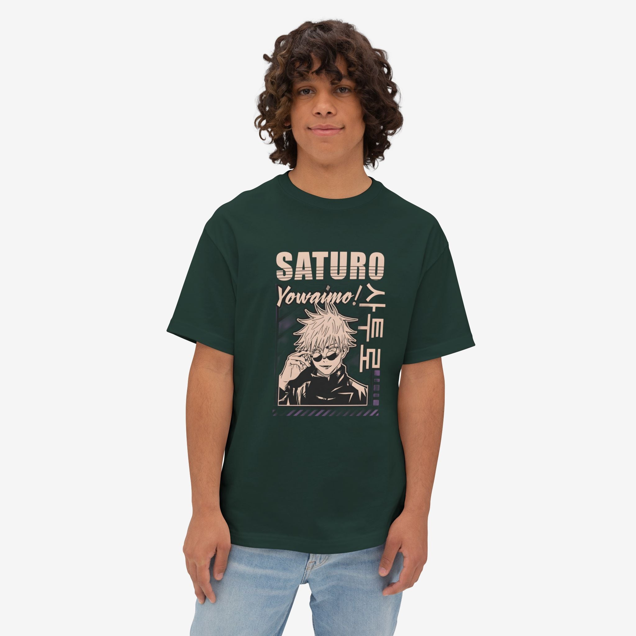 SATURO Oversized Anime Tee