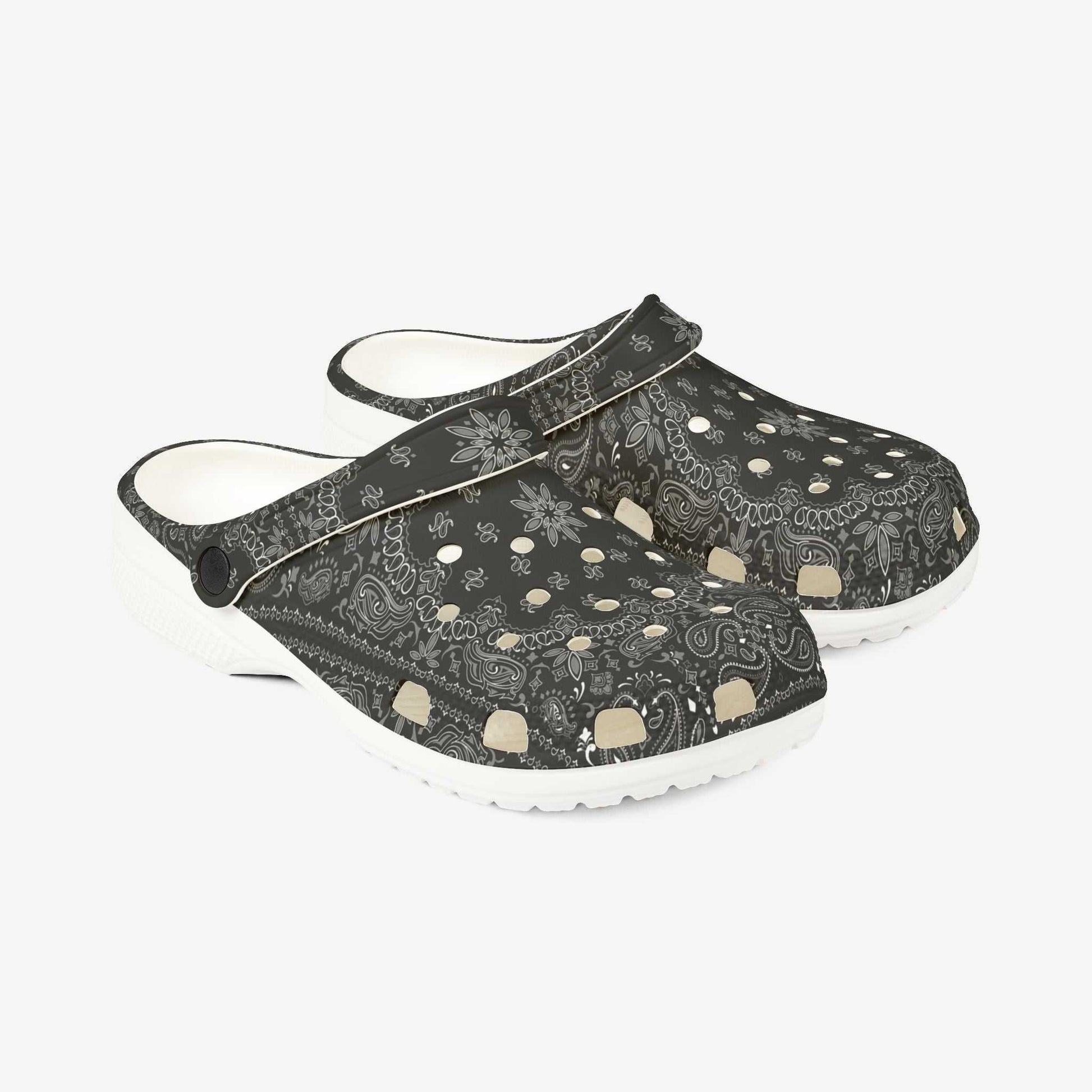 Stylish Clogs with Floral Patterns